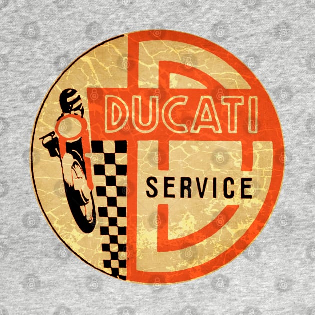 Vintage Ducati Motorcycle Service by Midcenturydave